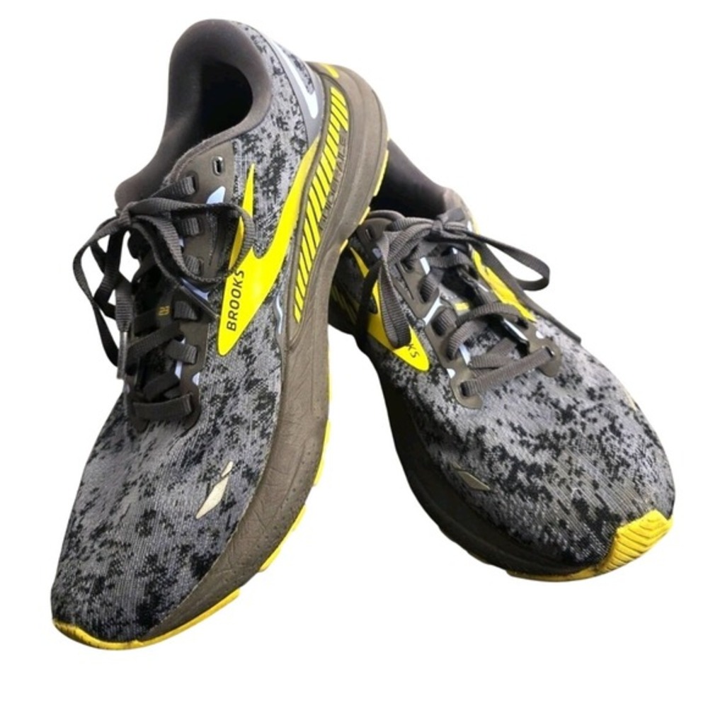 Brooks Adrenaline GTS 23 Mens‎ Size 8.5 Running Shoes Nine Iron Folkstone Grey